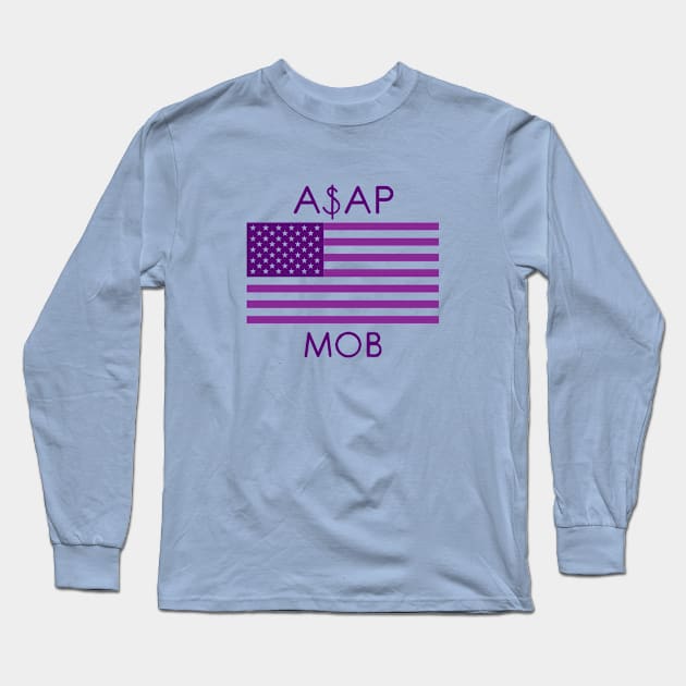 Asap Mobbin' Long Sleeve T-Shirt by SteddersMedia